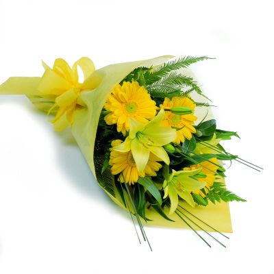  demetevler Ankara hediye sevgilime hediye �i�ek  lilyum gerbera buketi �zel