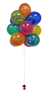 Ankara demet �i�ek g�nderme  Sevdiklerinize 17 adet u�an balon demeti yollayin.