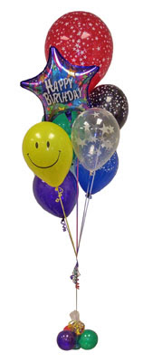  Ankara �i�ek , �i�ek�i , �i�ek�ilik  Sevdiklerinize 17 adet u�an balon demeti yollayin.