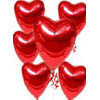  Ankara online �i�ek sipari�i �i�ek�i , �i�ek sipari�i  17 adet FOLYO kalp g�r�n�m�nde u�an balon