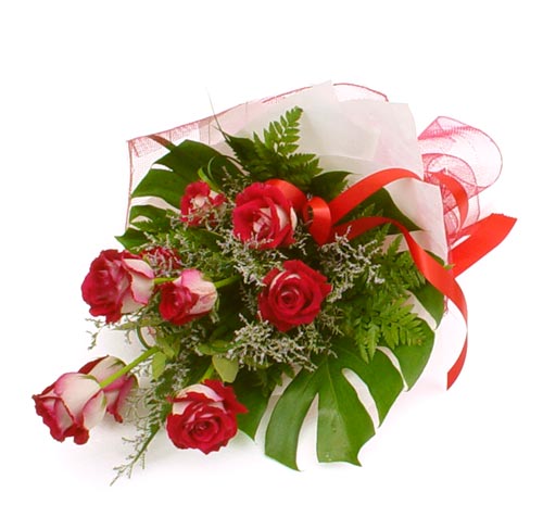 �i�ek g�nder 7 adet kirmizi g�l buketi  Ankara kaliteli taze ve ucuz �i�ekler 