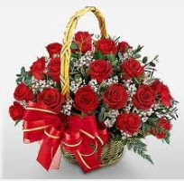 17 adet k�rm�z� g�lden g�l �i�ek sepeti  Ankara ucuz �i�ek g�nder �i�ek ma�azas� , �i�ek�i adresleri 