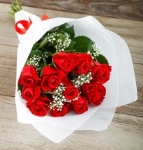 9 k�rm�z� g�lden buket �i�e�i  Ankara demet �i�ek g�nderme 