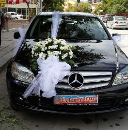 Gelin arabas� s�slemesi  Ankara demetevler cicek , cicekci 