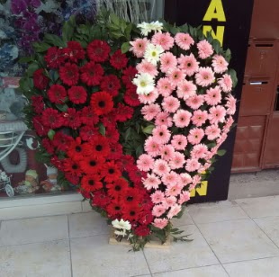 Kalp pano kalp �eklinde pano �i�e�i  Ankara demetevler �i�ek g�nderme �i�ek sipari�i sitesi 