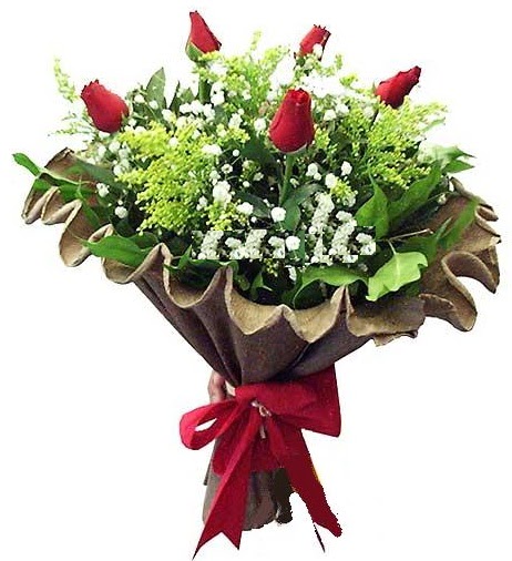 5 adet g�lden buket  Ankara �i�ek g�nderme sitemiz g�venlidir 