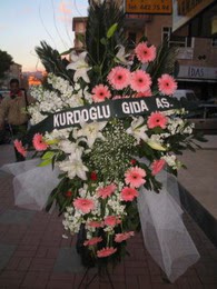 kazablanka,gerbera,sebboy ferforje  Ankara demetevler çiçekçi mağazası 