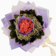 12 adet g�l ve elyaflardan   Ankara demetevler �i�ek�i ma�azas� 