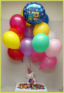  Ankara demetevler �i�ek�i ma�azas�  Sevdiklerinize 17 adet u�an balon demeti yollayin.