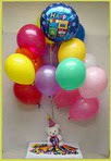  Ankara demetevler anneler g�n� �i�ek yolla  25 adet u�an balon ve 1 kutu �ikolata hediye