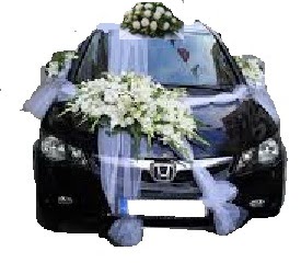  demetevler çiçekçi Ankara ucuz çiçek gönder  Çift çiçekli sünnet düğün ve gelin arabası süsleme