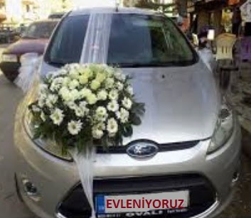  demetevler çiçekçi Ankara ucuz çiçek gönder  Gelin arabası süslemesi