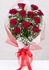 11 kırmızı gülden buket çiçeği  Ankara demetevler 14 şubat sevgililer günü çiçek 
