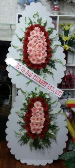 Çift katlı düğün nikah açılış çiçeği  Ankara çiçek gönderme sitemiz güvenlidir 