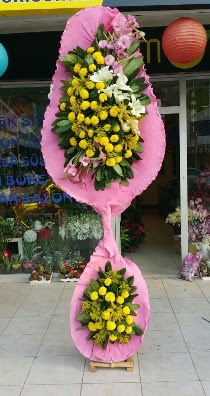 Çift katlı düğün açılış çiçeği  Ankara demetevler çiçek servisi , çiçekçi adresleri 