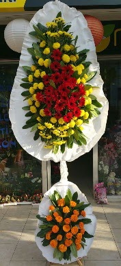 Çift katlı düğün açılış çiçek modeli  Ankara demetevler cicek , cicekci 