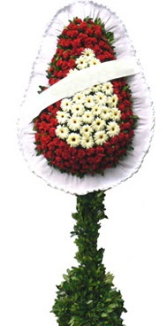 Çift katlı düğün nikah açılış çiçek modeli  Demetevler Ankara İnternetten çiçek siparişi 