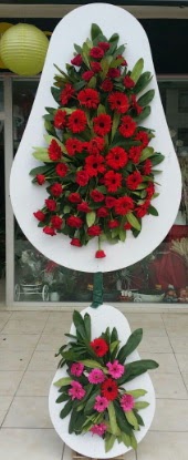 Çift katlı düğün nikah açılış çiçek modeli  Ankara internetten çiçek siparişi 