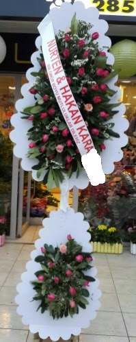 Güllü düğün nikah açılış çiçek modeli  Ankara demetevler çiçek satışı 