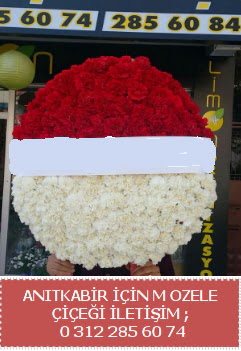 Anıtkabir için mozele çiçeği çelengi  Ankara demetevler çiçek yolla çiçekçi telefonları 