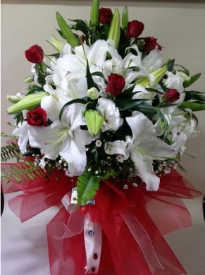 Kız isteme buketi söz nişan çiçeği  demetevler çiçekçi Ankara ucuz çiçek gönder 
