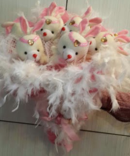 9 Adet pelu� tav�an tav�an buketi  Ankara �i�ek g�nderme sitemiz g�venlidir 
