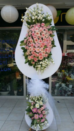 Çift katlı özel şahane sepet çiçeği  Ankara demetevler çiçek yolla çiçekçi telefonları 