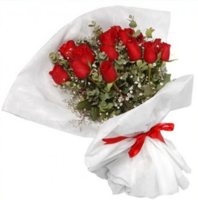 9 adet k�rm�z� g�l buketi  Ankara demetevler �i�ek�i ma�azas� 