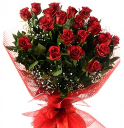 Kız isteme buketi çiçeği sade 27 adet gül  Ankara çiçek gönderme sitemiz güvenlidir 