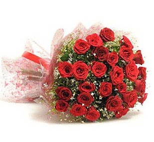 27 Adet kırmızı gül buketi  demetevler çiçekçi Ankara ucuz çiçek gönder 