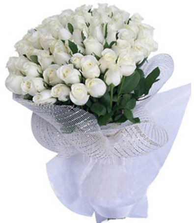41 adet beyaz gülden kız isteme buketi  Ankara demetevler çiçek gönderme çiçek siparişi sitesi 