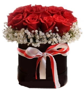 Siyah kutuda 23 adet kırmızı gül tanzimi  Ankara çiçek gönderme sitemiz güvenlidir 