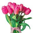  Ankara demet �i�ek g�nderme  10 adet kalite pembe LaLe